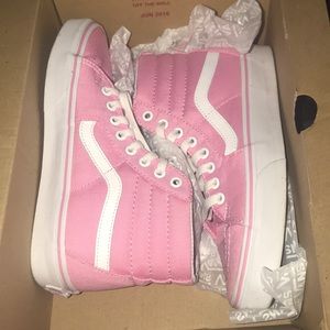 Baby pink vans